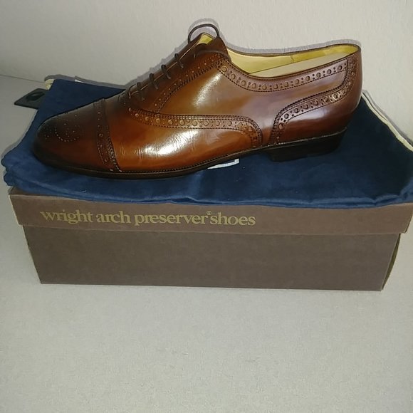 Vintage Cole Haan Bragano, Chestnut, Size 9M, Made in Italy, NEVER WORN!